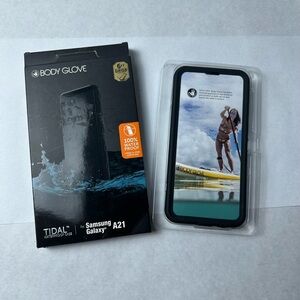 Body Glove Black Tidal Waterproof Case for Samsung Galaxy A21